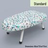 Compact Folding Ironing Board with Mini Iron Pad and Clothes Rack