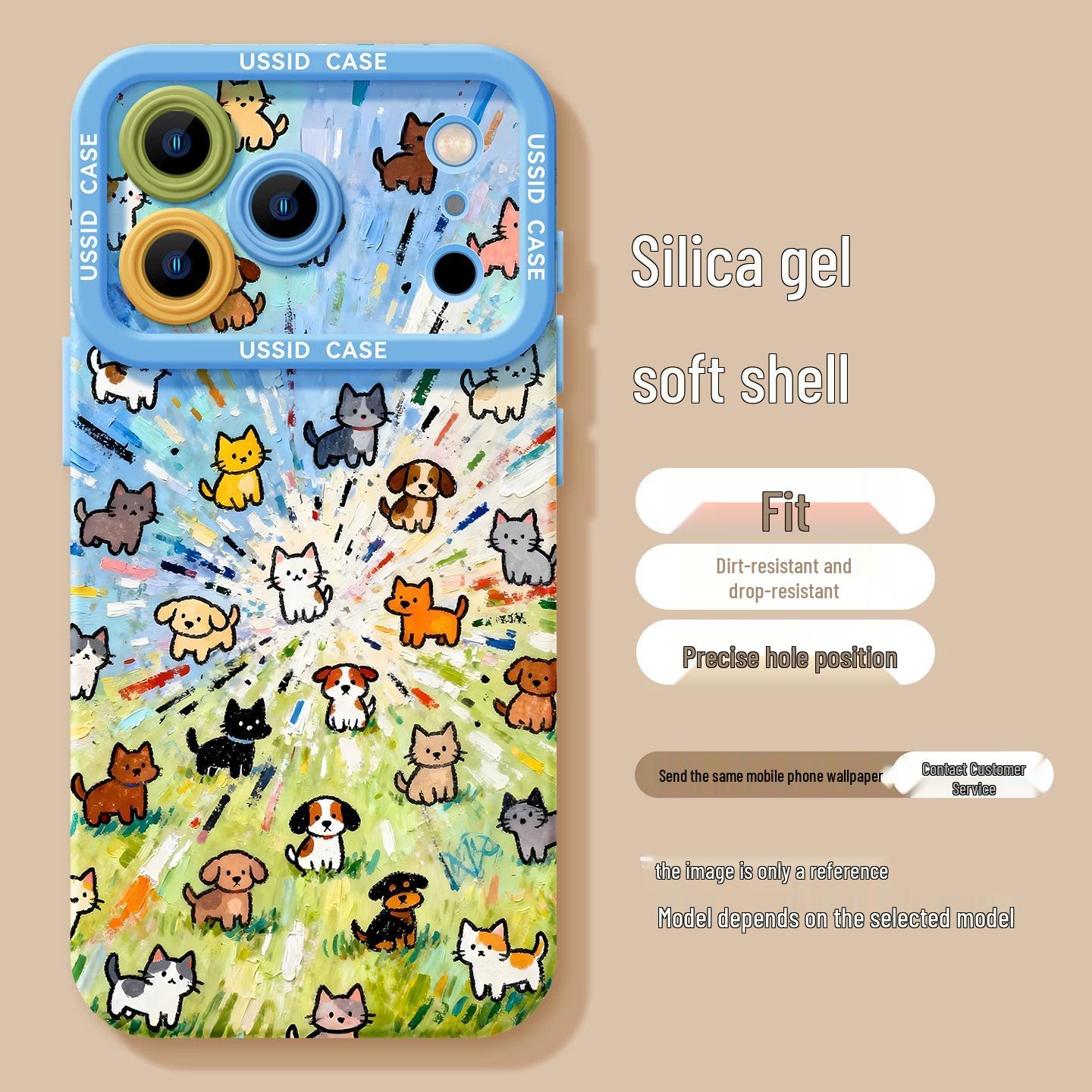 3D Animal Embossed Glitter Phone Case for iPhone 17 Pro Max/iPhone 16 - Full Coverage with Glitter Buttons iPhone 16 Pro Max