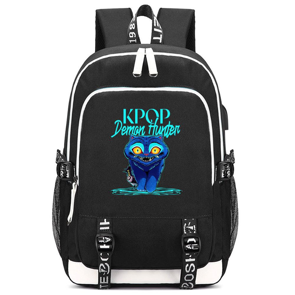 Anime Cute K-Pop Demon Hunters Printed Large Capacity Backpack for Teenger Student Girl Boy Schoolbag Bookbag Kid Gift Women Waterproof Travel Bag
