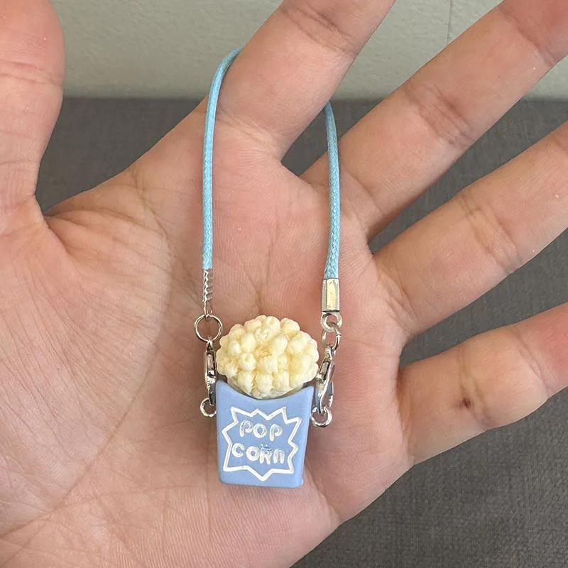 

Suitable for 15-17cm cute plushdoll pendant mini doll house popcorn bag messenger bag doll decoration accessories Only accessories
