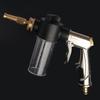Ugello Spruzzatore per Tubo da Giardino 3,5oz Dispenser Sapone Pistola Schiuma ad Alta Pressione per Lavaggio Auto Giardinaggio e Doccia Animali