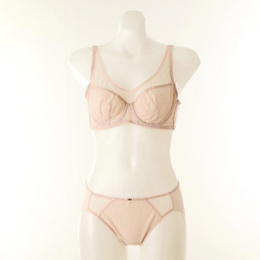 Wacoal Full Makeup Bra Hamline Set Panty Wpt1962h