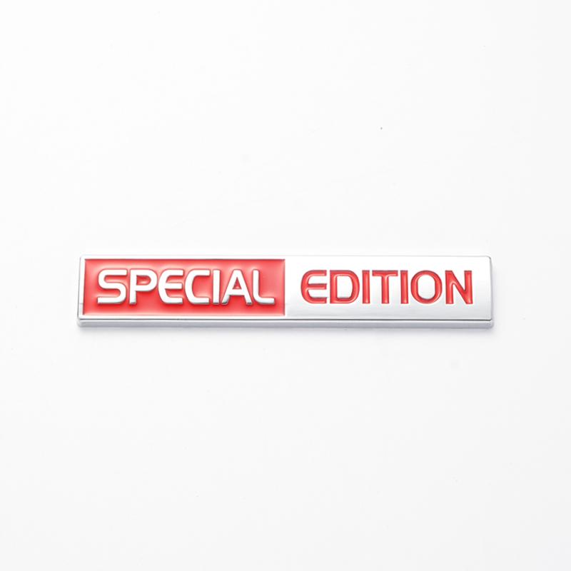 

3D Metal Special Edition Logo Car Front Grille Emblem Rear Trunk Badge Decor Sticker For Toyota Ford Nissan Jeep Honda Opel Fiat