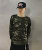 SCALLYWAG Camo Raglan Long Sleeve [Green]