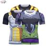Mens Slim Fit Short Sleeve T-Shirt With 3D Print Quick-Dry Athletic Top Running Casual Sport