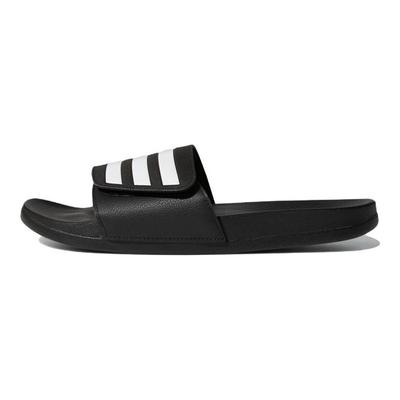 Adilette Comfort Adjustable Slide Black White Unisex Sneakers Core-Black Footwear-White GZ8951
