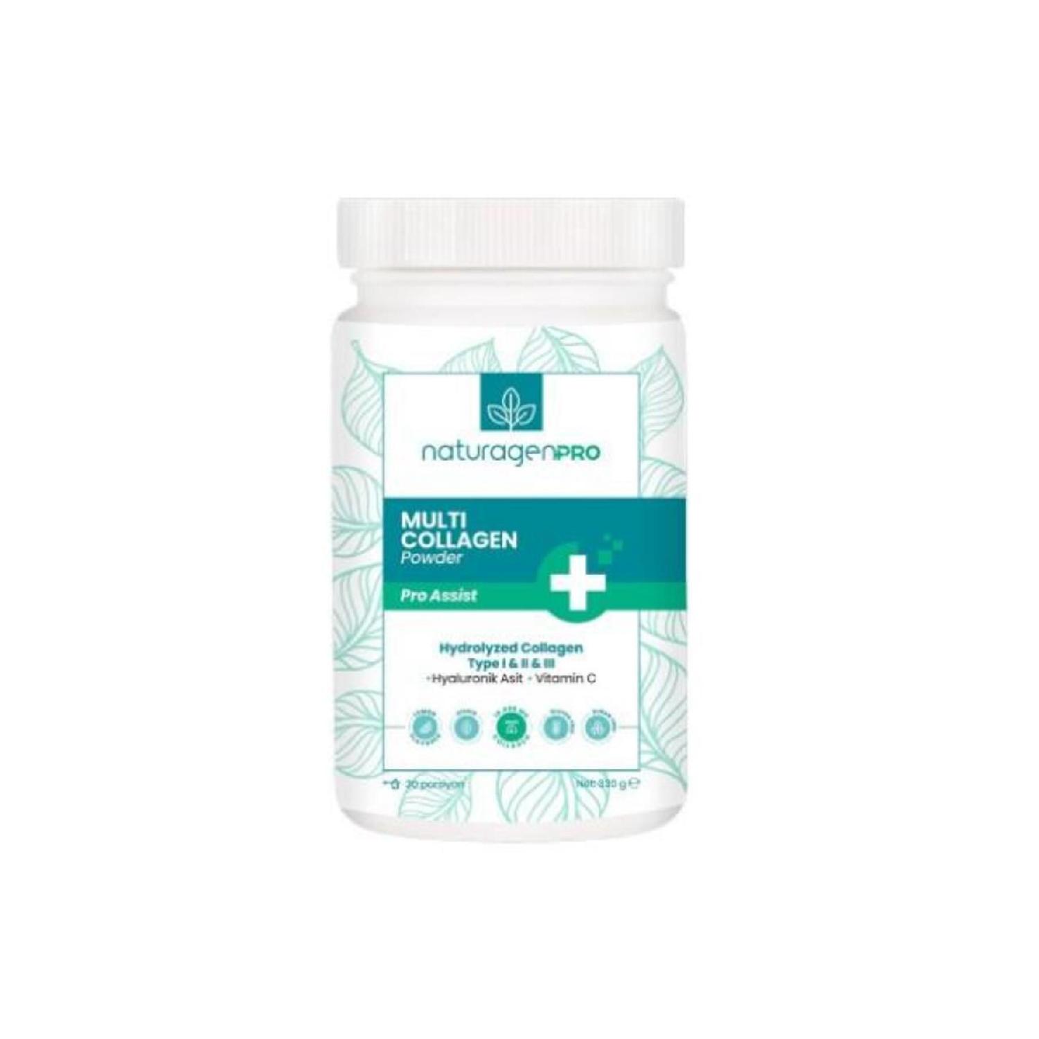 

Pro Collagen Powder 330gr Type 1-2-3 Lemon Flavored Hyaluronic Acid And Vitamin C