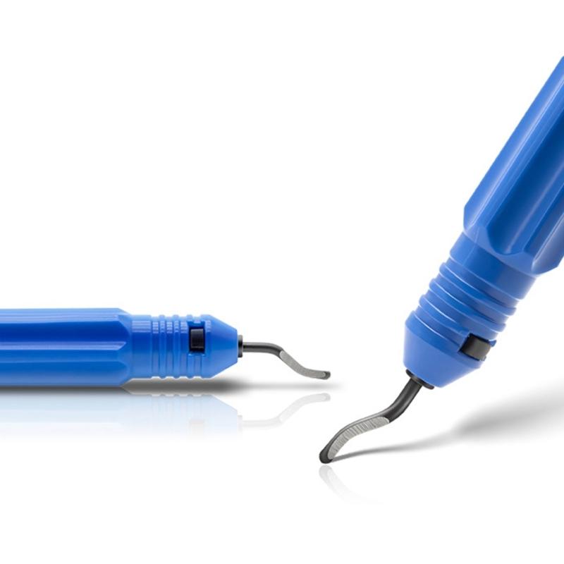Deburring Tool Deburrer with Plastic Handle 360 Degree Rotatable Deburring Tool Plastic 3D Printer Burr Remove Tool