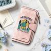 Hiking Themed Long Wallet Portable Multi-card Slot Purse for Outdoor Lover