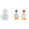 Silicone  Mold Diy Cheering Duck Shape Chocolate Mold Car Decoration
