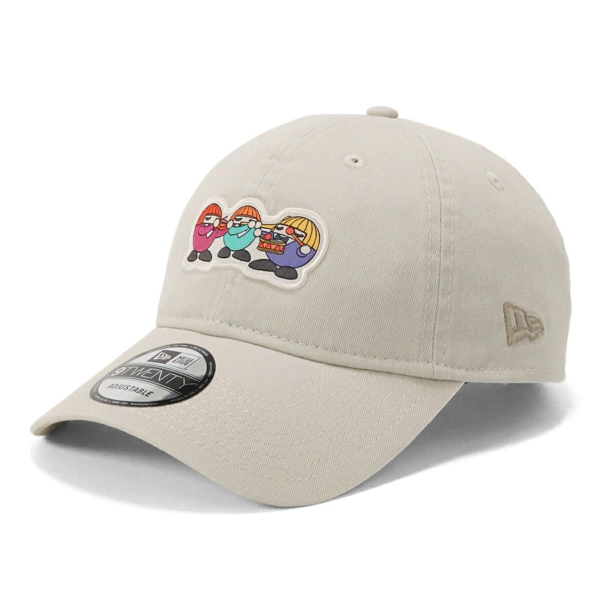 New Era 9TWENTY Doraemon Band Stone Size Black Mood-Boosting Cap, F,