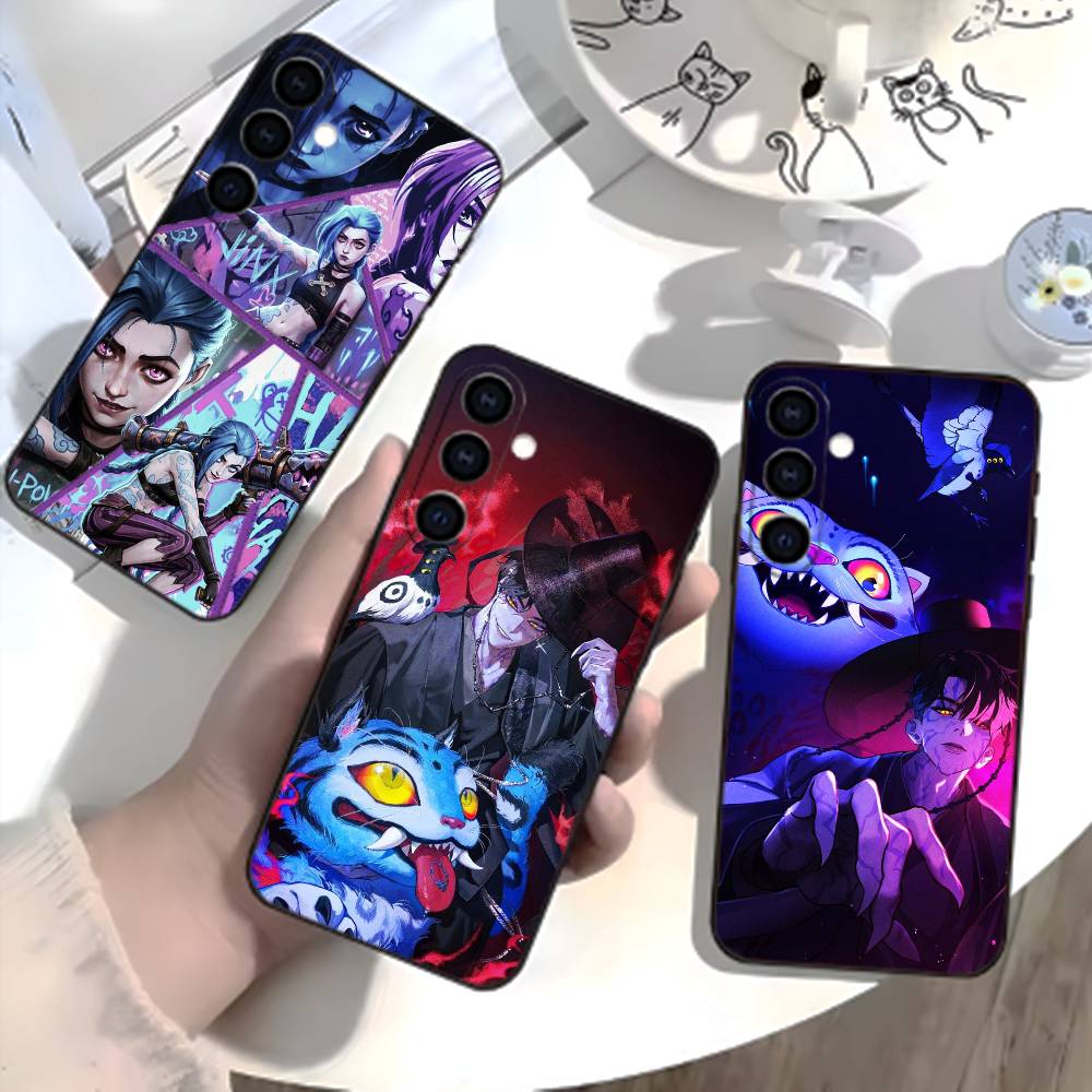 K-Pop U-Demons H-Hunters Phone Case For Samsung Galaxy A73,A72,A71,A70,A52,A51 Others Soft Black Cover