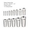 14Pcs Caulking Applicator Wear-resistant Not Easy to Drop Durable Wear-resistant Caulking Nozzles