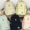 Schoolbag Large Capacity Student Schoolbag High Value Student Schoolbag Japanese and Korean Version Simple Student Schoolbag Embroidery Student 