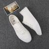 Fashion Canvas Casual Shoes Men lace up breathable Outdoor Walking Footwear Surface Flats Men Shoes Loafers Boat Shoes men flats