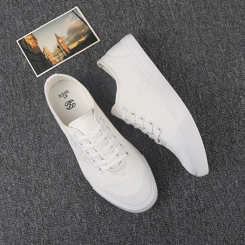 Fashion Canvas Casual Shoes Men lace up breathable Outdoor Walking Footwear Surface Flats Men Shoes Loafers Boat Shoes men flats