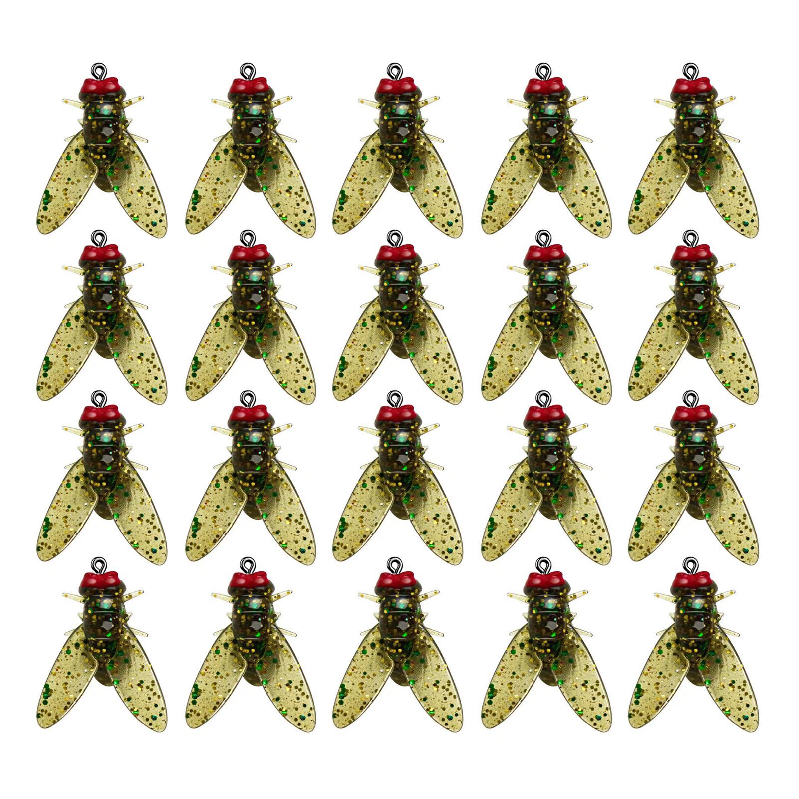 

20 шт. Бионика наживка для рыбалки 3D-крылья мягкие рыболовные приманки красочные нахлыстовые приманки с крючком искусственные мягкие рыболовные приманки аксессуары 8mm жёлтый