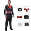 Da De Muertos Skeleton Costume For Men With Printed Design For Halloween Parties