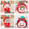 Cartoon Style Plush Dragon Toy For Chinese New Year