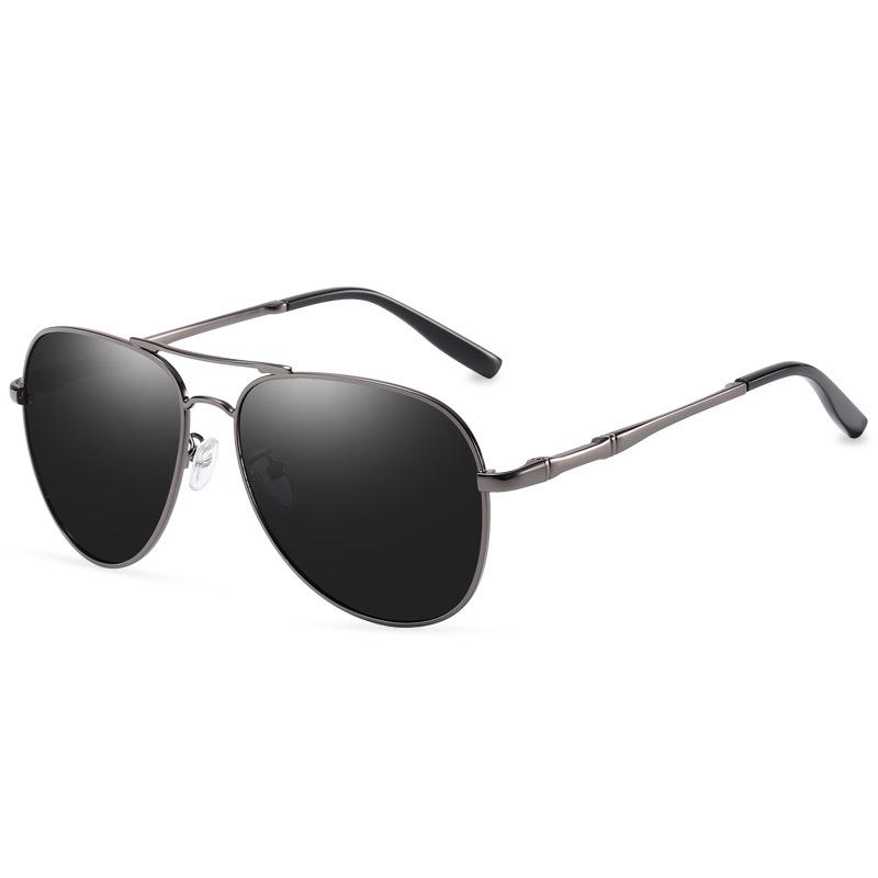 Classic Retro High Quality Custom Logo Women Men's Lunette De Soleil Homme Polarized Pilot Sunglasses