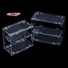 M-1/64 Model Cars Acrylic Dustproof Display Case for Mini Size MiniGT Tomica Hotwheels Assembled Empty Box Cabinet Toy Vehicles