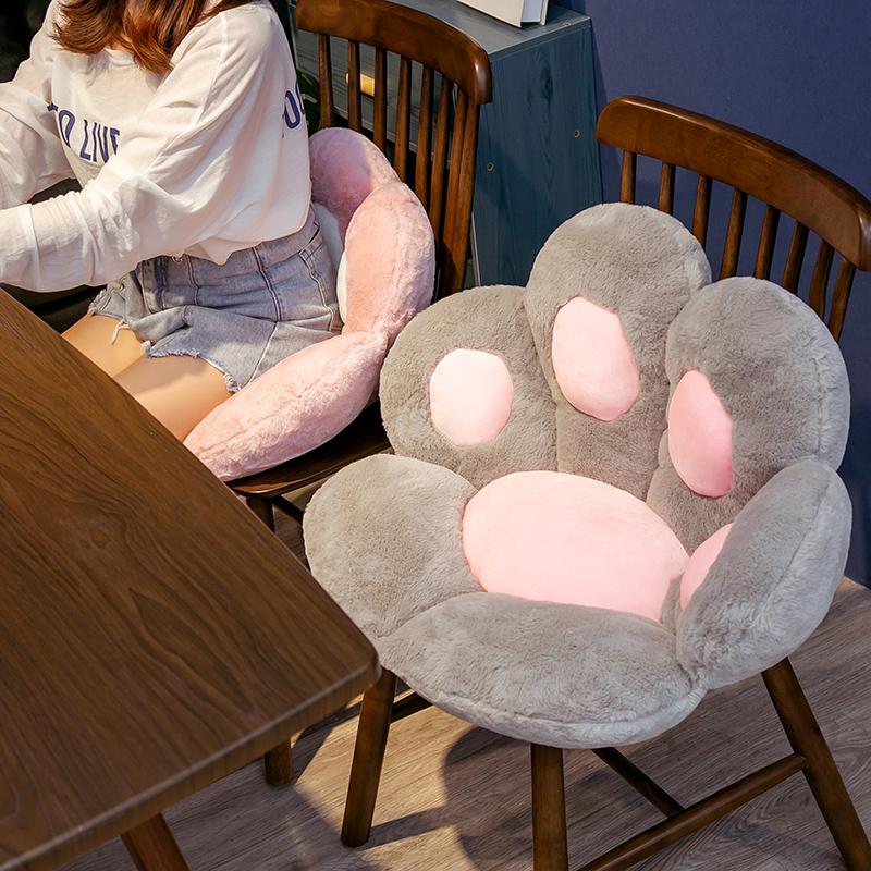 NEW Paw Pillow Animal Seat Cushion Stuffed Plush Sofa Indoor Floor Home Chair Decor Gift