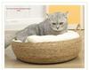 Rattan Woven Cat Nest: Handmade Cool Summer Bed, Universal for All Seasons