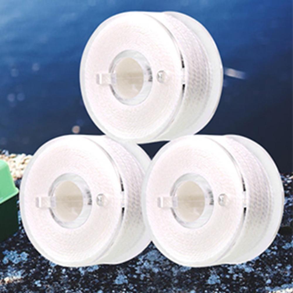 3pcs Portable White PVA Fishing Line 20m Length Quick Dissolving PVA String Fishing String Fishing Bait Bags