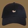 Cotton Women Baseball Hat Dog Embroidered Peaked Cap Fashion Men Sunshade Hat  Summer