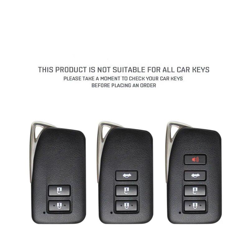 For Lexus Nx Es Is Rx Ls Gx Xx Ux Ux Gs Nx200 260 300 350 Nx200 Es300 Rx350 Nx300 Keychain Zinc Alloy Leather Car Key Case Case
