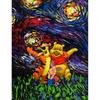 Serie Winnie the Pooh Pittura Diamante 5D Piena di Diamanti Fai da Te Pittura Diamante Fatta a Mano Kit Pittura Decorativa Cartone Animato