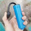 Portable Ball Pump Set Volleyball Football Basketball With Needle Hand Air Pump Durable Balloon Ball Inflator