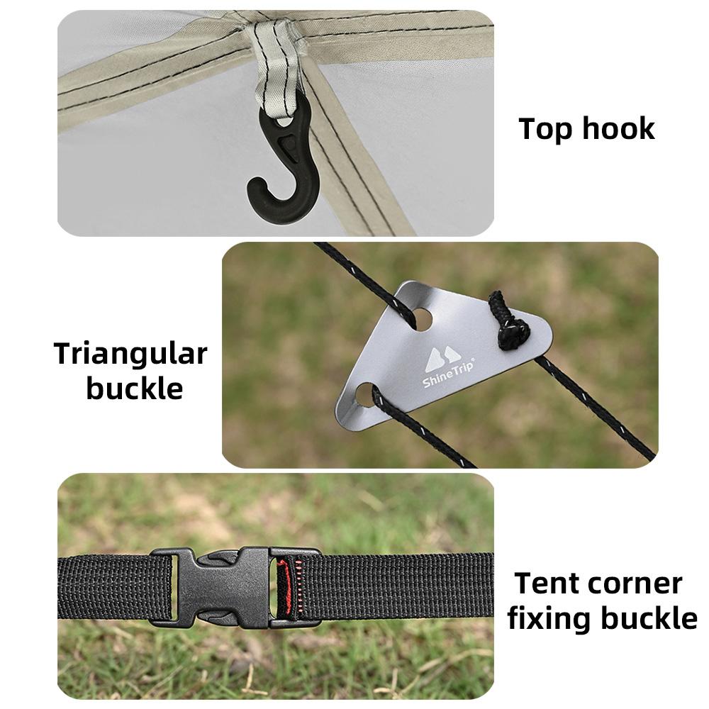 Outdoor Canopy Tent Dome Canopy Camping Sun Protection Waterproof Canopy