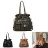 Simple Nylon Bag For Women With Soft Structure And Multiple Compartments For Everyday Carry