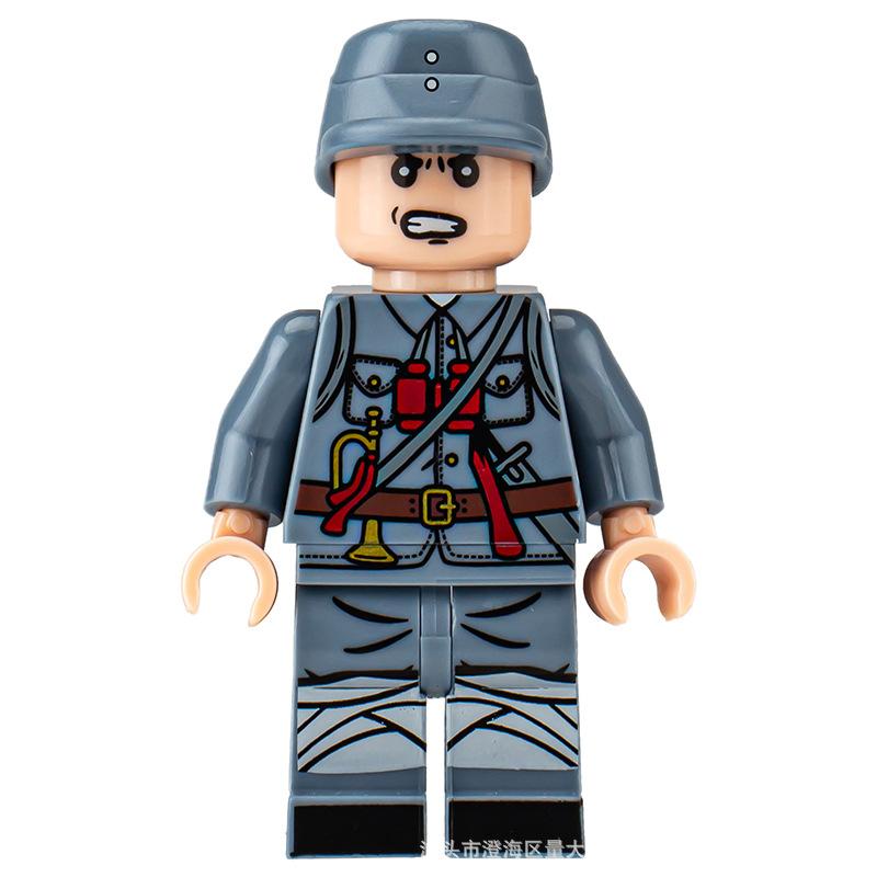 Military Building Block Doll Collection Series Building Block Children'S Toy Assembly