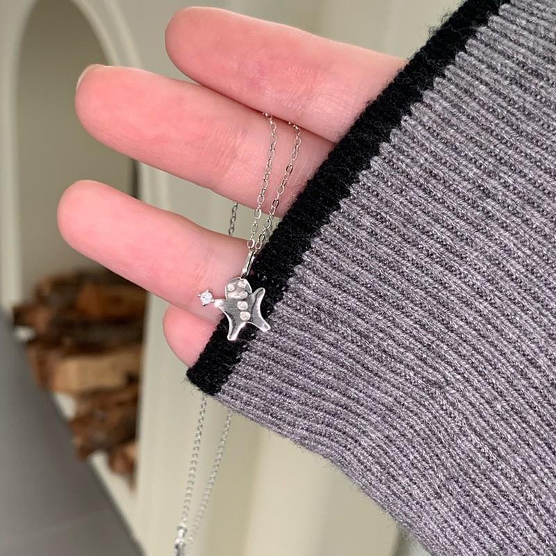 Double Layered Camellia Necklace for Women's Light Luxury Fashion Design Necklace Neck Chain Tassel Collarbone Chain Jewelry Gift
