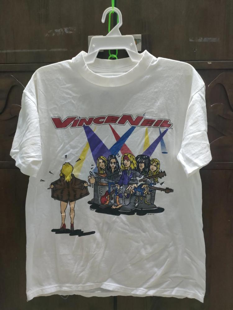 Vince Neil Band Cotton Shirt Unisex Concert S to 5XL EL396 Unisex T-Shirt L