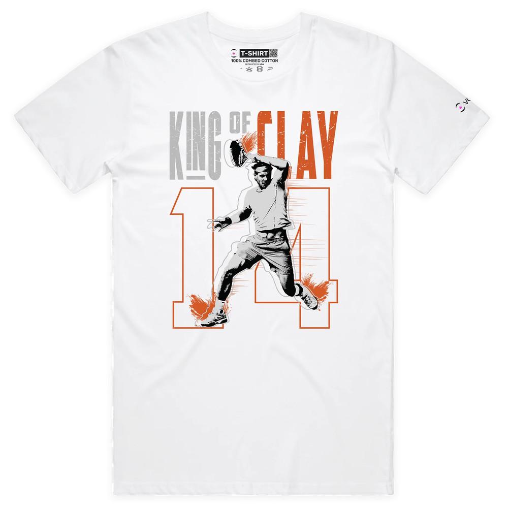 VOICEART Rafael Nadal King of Clay Sports T-Shirt with Premium Quality Graphic XL