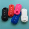 4button silicone car key cover case for Porsche Panamera Macan Cayman 911 981 Boxster 981 Cayenne 92A  Carrera 911 991 918 key