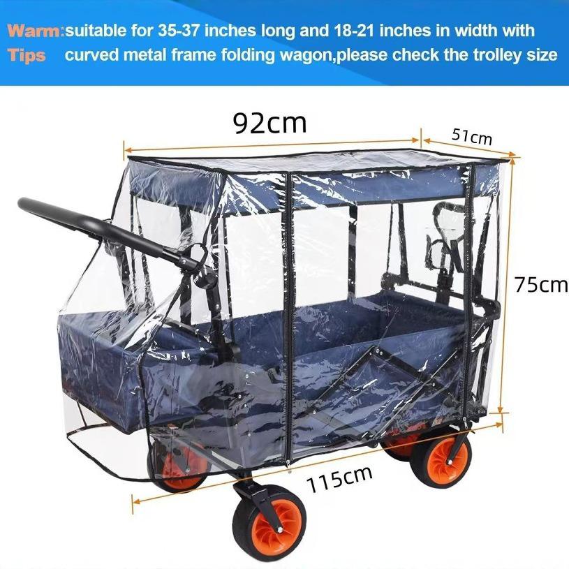 Universal Waterproof & Windproof Camper Awning with Insulated Mosquito Net