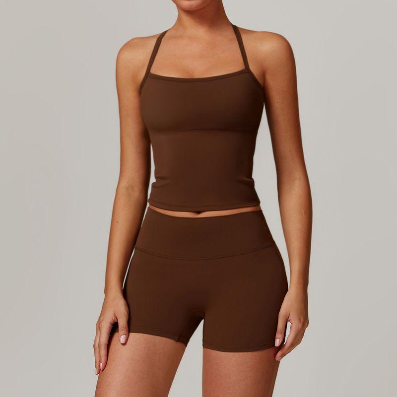 Guangzhou Zechuang Clothing Co., Ltd. European and American Tight Sanding Yoga Suit Quick-Drying Workout Clothes Winter Outdoor