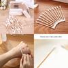 Premium Quality 30/100 Disposable Ultra-small Cotton Swab Lint Free Micro Brushes For Gentle Cleaning