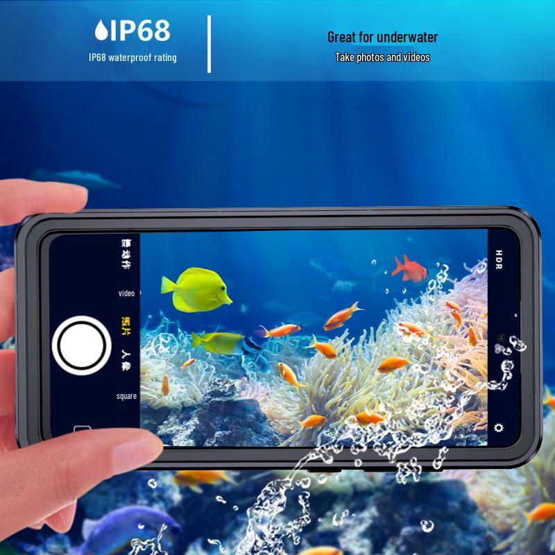 Red Pepper Waterproof Shockproof Case for Samsung A52/A53 - Full Coverage Outdoor & Diving Protection