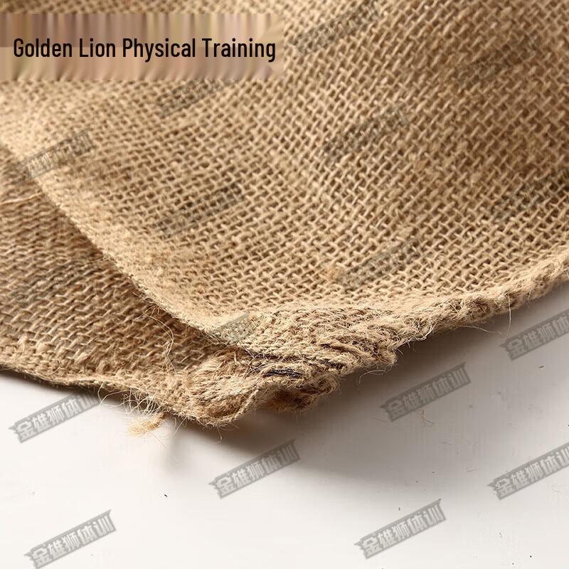 Golden Lion Thickened Jute Linen Fabric Sheets