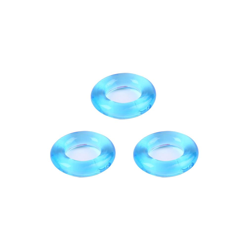 3pcs Male Penis Ring Delay Ejaculation Scrotal Trainer Binding Ball Stay Hard Beaded Cock Ring Sex Toys Gift For Men Gay Couple