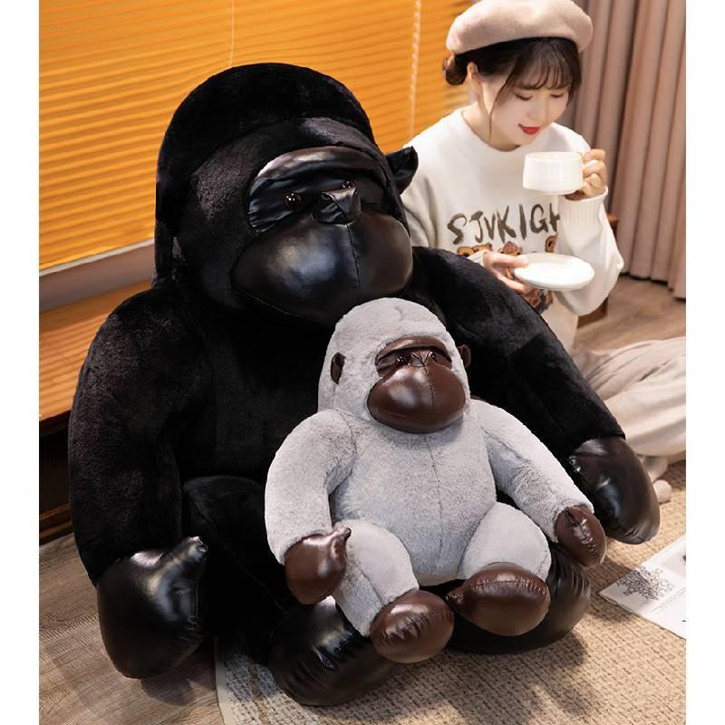 Toy Gorilla Plush Cartoon Stuffed Animal Doll Bedroom Decoration Gifts Kids