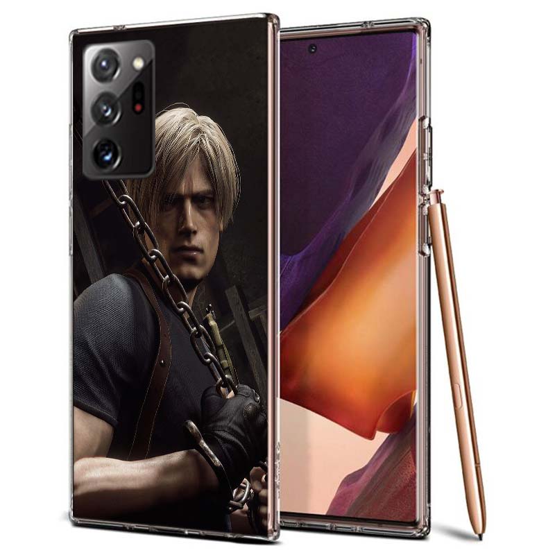Leon Kennedy Resident Evil 4 Phone Case for Samsung A55 A35 A25 A15 A07 A05S A16 A17 A26 A36 A37 A56 A57 Galaxy Note 20 10 A50S