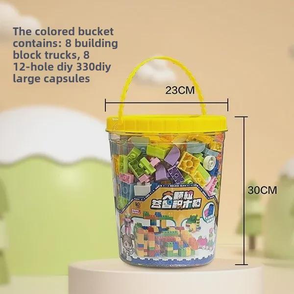 Compatible Large Particle Building Blocks Toy for Kids, Educational Brain Development, Ages 3-6