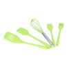 5pcs Silicone Kitchen Utensils Set Safe Heat Resistant Easy Cleaning Silicone Kitchenware Cooking Utensils Kit