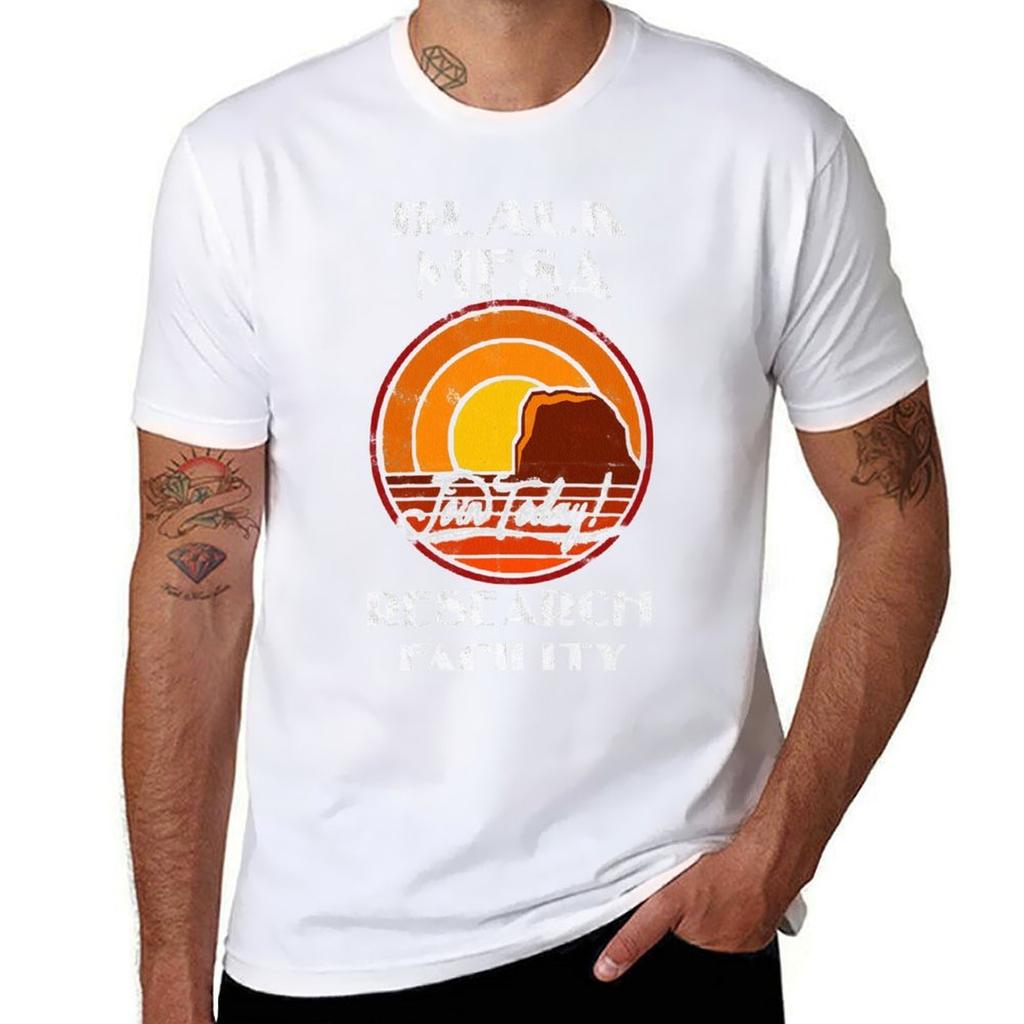 Black Mesa Research Facility Retro Tshirt Holiday Casual Short Sleeve Top